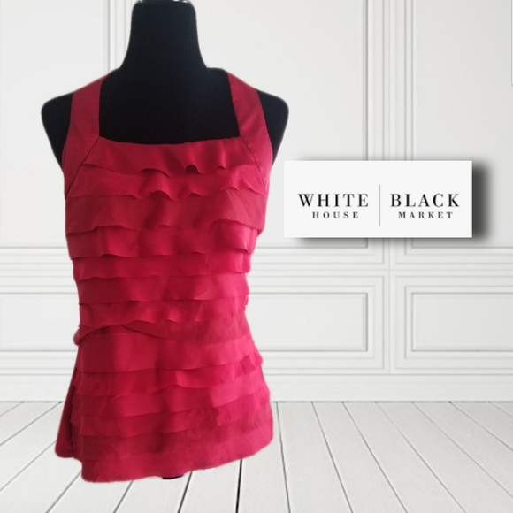 White House Black Market Tops - White House Black Market / Sleeveless Top
